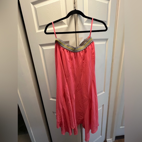 vibrant flowing pink maxi - Picture 1 of 2